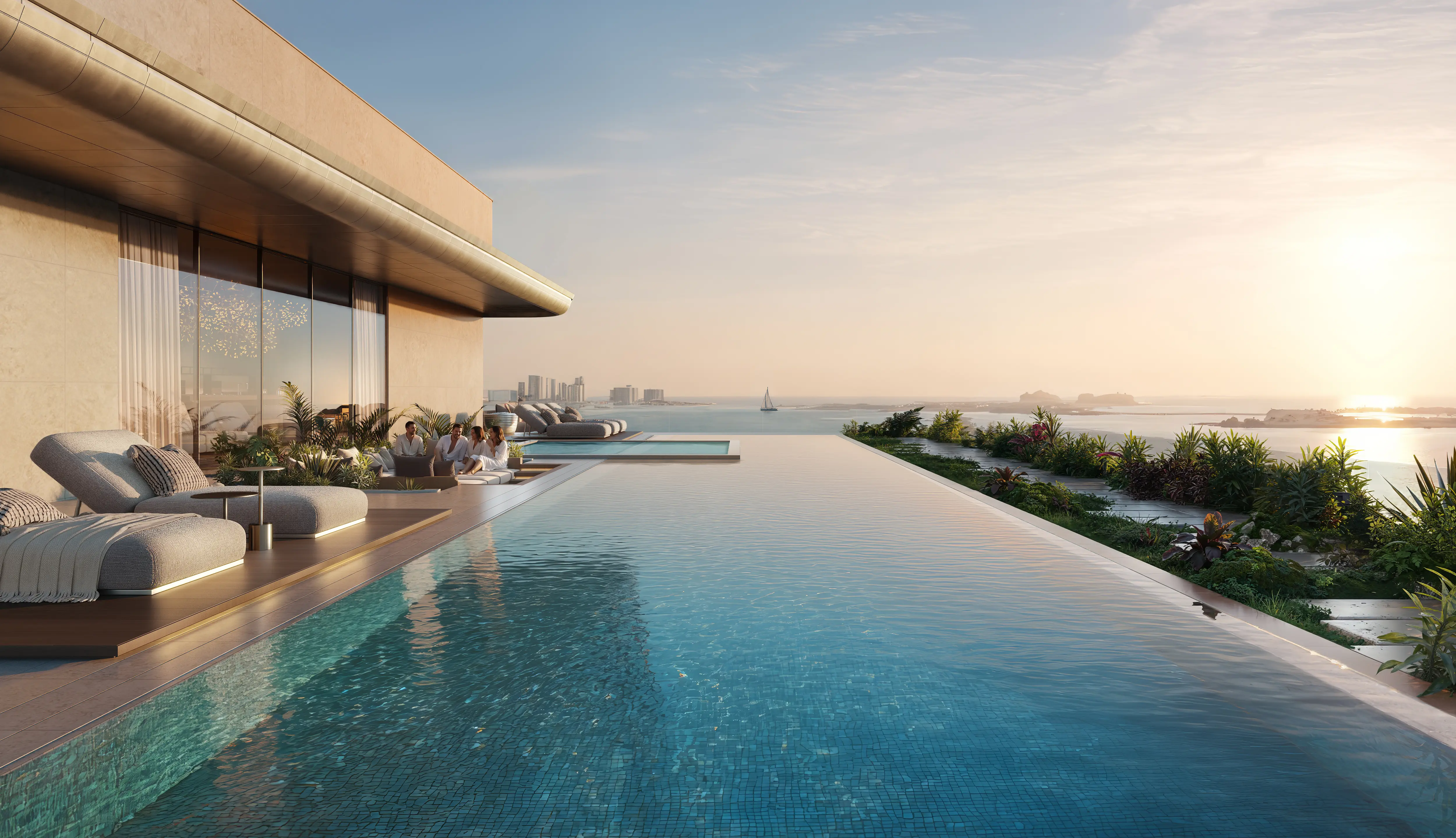 Investicija u Dubaiju • Troiposoban stan sa radnom sobom i pogledom na Mina Rashid • 120,1 m² • Flu1d One • Tip 2.5BR_C_2